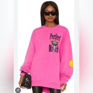 Boys Lie perfect match sweatshirt hot pink